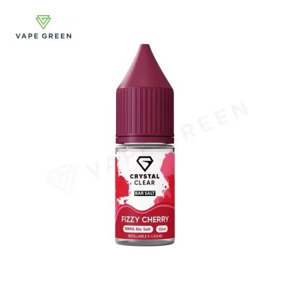 Fizzy Cherry Nic Salt E-Liquid by Crystal Clear - Eliquidsupply