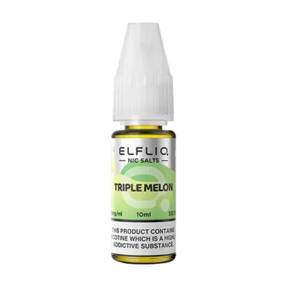 Triple Melon Elfliq Nic Salt by Elfbar - 10ml - Vape Product, Vape Product (B48E72)