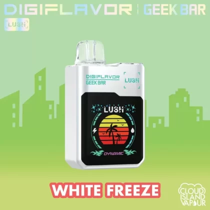 GEEK BAR DIGIFLAVOR LUSH Disposable Vape – White Freeze
