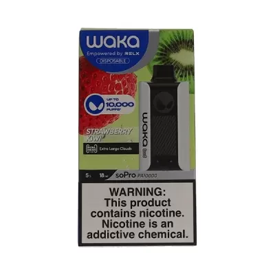 Waka Strawberry Kiwi SoPro 10000 Disposable Vape