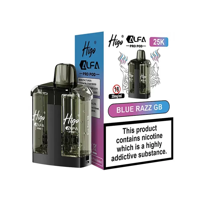 Higo Alfa Pro 25K Pods - Rainbow Candy - Image 3