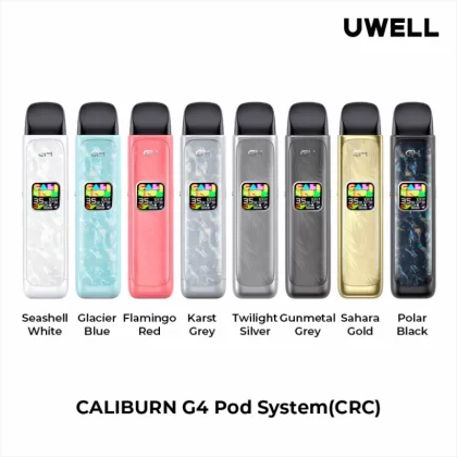 UWELL CALIBURN G4 OPEN POD KIT - Twilight Silver