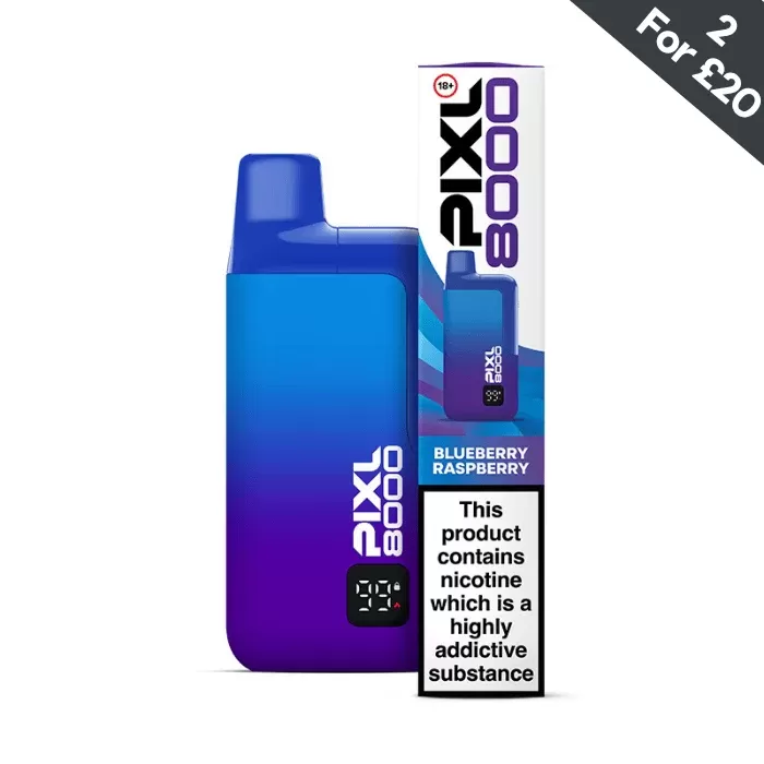 Blueberry Raspberry – Pixl 8000 Prefilled Kit