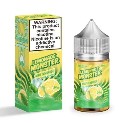 Lemonade Monster Salt Mint Lemonade eJuice - Vape Product; Vape Product, Vape Product