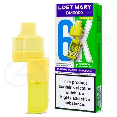 Cherry Peach Lemonade Lost Mary BM6000 Refill Pack - Ecigpremium