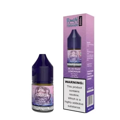RANDM 7000 BLUE RAZZ LEMONADE 10ML NIC SALT E-LIQUID
