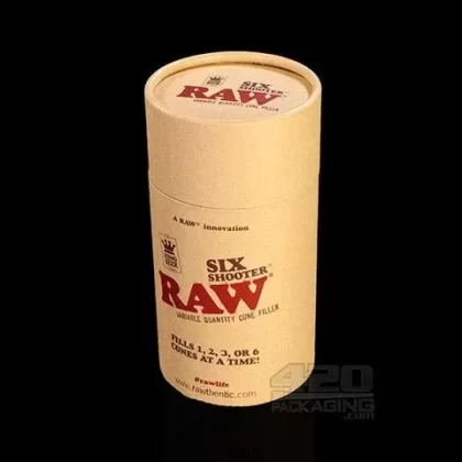 RAW Six Shooter Lean Size Cone Filler - Vape Store
