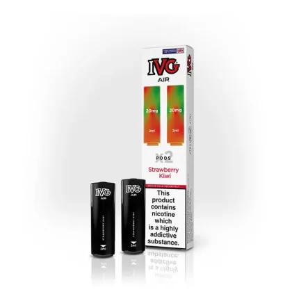 Strawberry Kiwi IVG Air Pods – 5 packs or 10 packs