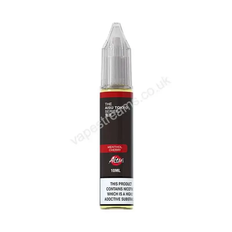 Aisu Tokyo Menthol Cherry Nic Salt E-Liquid - Vapestreams Co