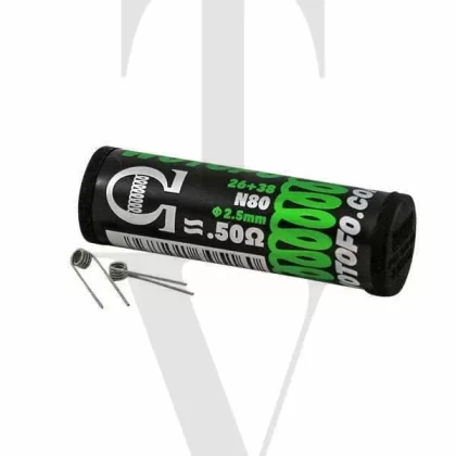 WOTOFO FUSED CLAPTON 0.5OHM PREBUILT COILS