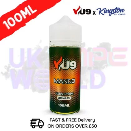 Mango Shortfill eJuice 100ML Eliquid – VU9 x Kingston