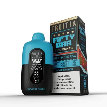 Fruitia X Fifty Bar 20K - Cookie Butter