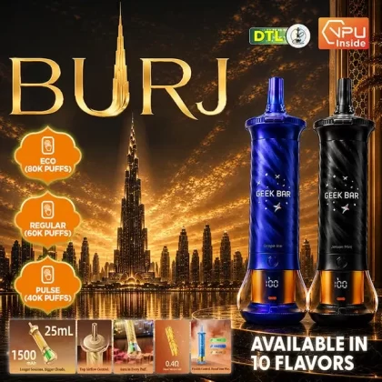 Geek Bar Burj 80K - Gum Mint