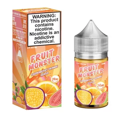 Passionfruit Orange Guava By Fruit Monster Salts E-Liquid