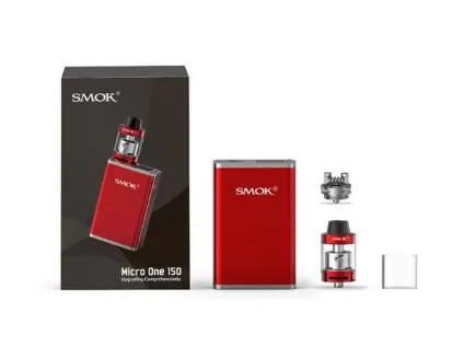 SMOK MICRO ONE 150 4.0ML-1900mAh Starter Kit - Red - Image 2