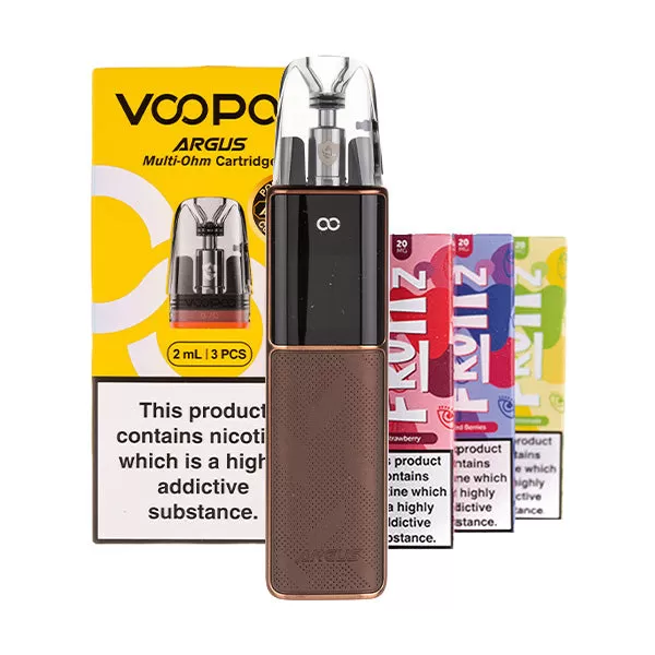 VooPoo Argus G4 Pod Kit Bundle - Brown - Image 2