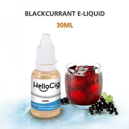 Black Currant HelloCig E-Liquid 30ml