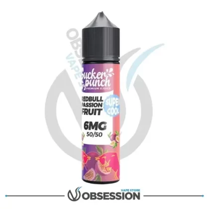 SUCKER PUNCH REDBULL PASSION FRUIT Super Cool MTL E-LIQUID – 60ML