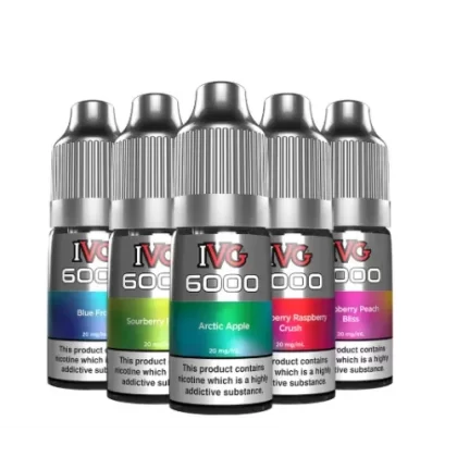 IVG 6000 Nic Salt 10x10ml (Full Box)