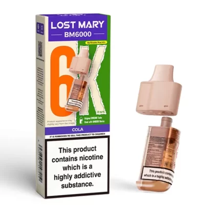 Cola Lost Mary BM6000 Refill Pod - 20mg (2%)