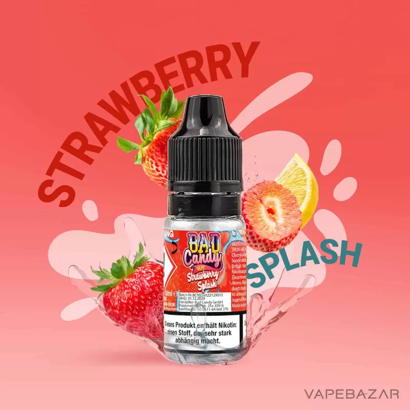 Bad Candy Liquid – Strawberry Splash - Vapebazar