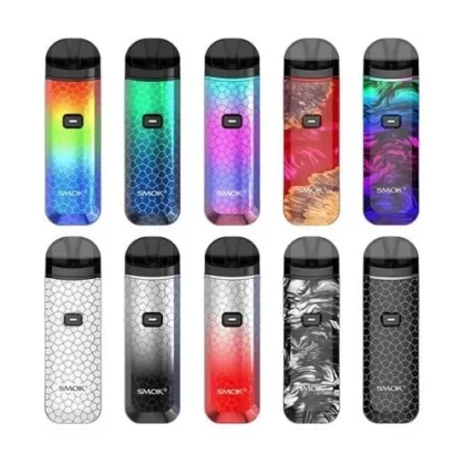 SMOK Nord Pro 25W Pod Starter Kit - Black Armor, Fluid 7 Color (9D4921)