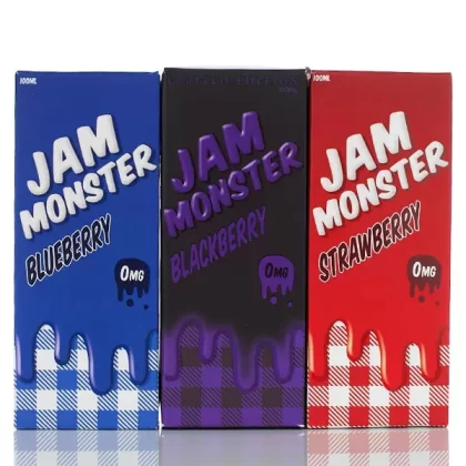 Jam Monster - No Nicotine Vape Juice - 100ml - Strawberry Jam