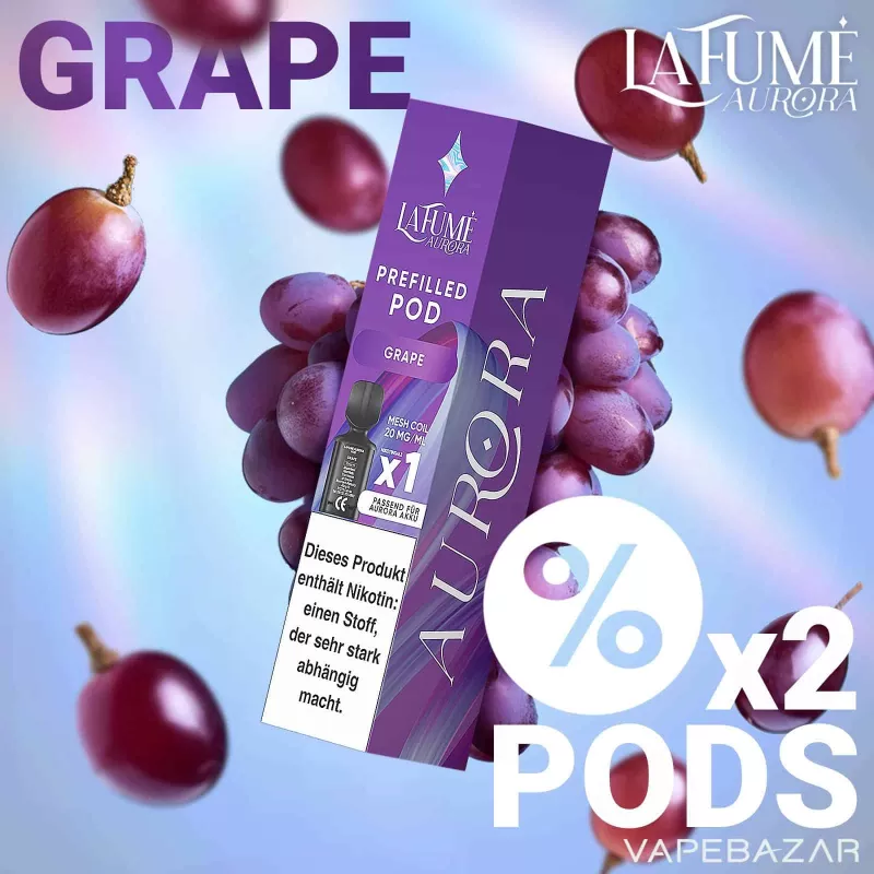 La Fume Aurora Podsystem – Grape 2er Pack
