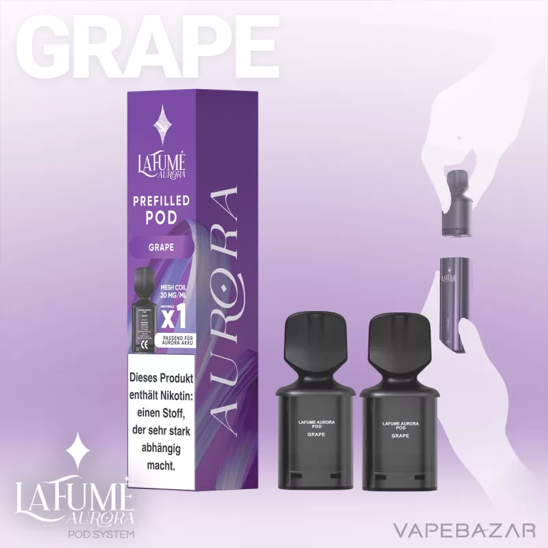 La Fume Aurora Podsystem – Grape 2er Pack - Image 2