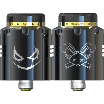 Hellvape Dead Rabbit 3 RDA J Edition - Colour#Shiny Black>Shiny Purple>Shiny Stainless Steel