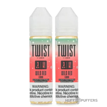 Twist E-Liquids – Wild Red (Wild Watermelon Lemonade) 120mL - Nicotine Strength#0mg>3mg>6mg