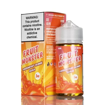 Fruit Monster - Passion Fruit Orange Guava - 100mL - 6mg
