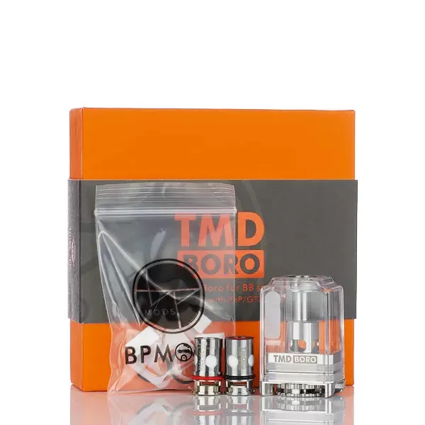 BP MODS x DOVPO TMD Boro Pre-Built Coil Tank (DISCONTINUED) - Vapordna - Image 2