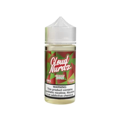 Cloud Nurdz – Cherry Apple – 100mL - Nicotine (mg)#3mg