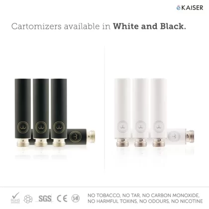 E Shisha E Liquid 5 Pack White Cartomizer Peach Flavour For eKaiser eShisha