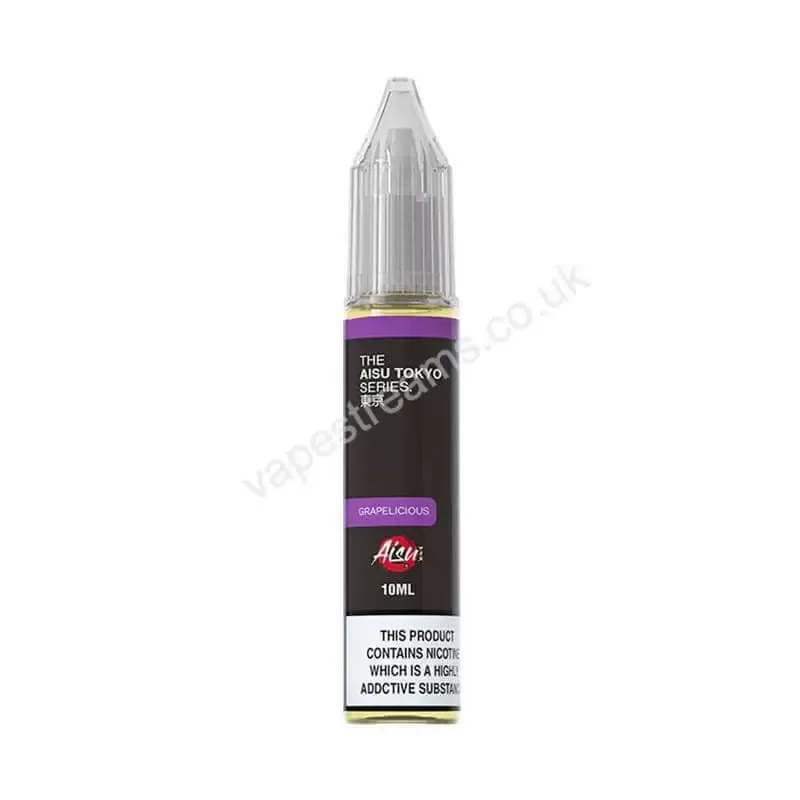 Aisu Tokyo Grapelicious Nic Salt E-Liquid - Vapestreams Co