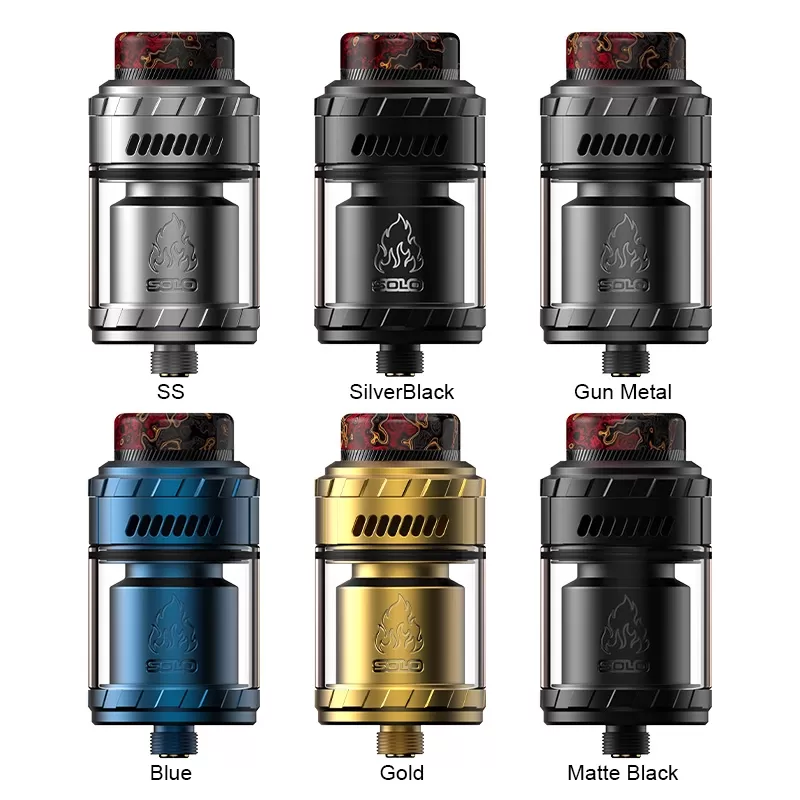 ThunderHead Creations Blaze Solo RTA Atomizer - SS - Image 2