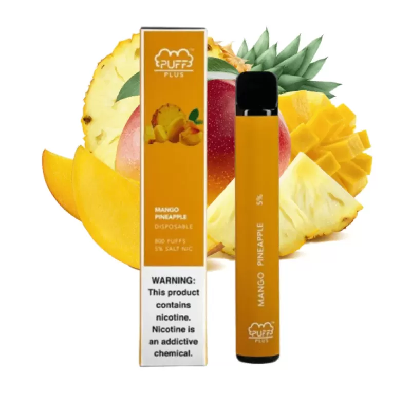 Puff Plus Mango Pineapple (800 Puffs) - Image 2