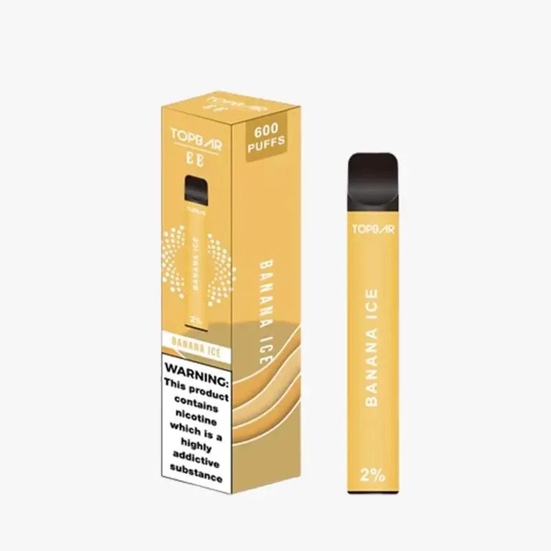 Top Bar 600 Puff Disposable Vape - Bubble Gum - Image 2