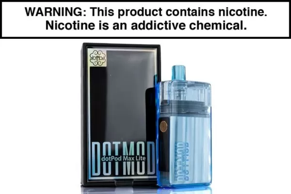 dotMod dotPod Max Lite 60W Vape Pod System - Black, Blue