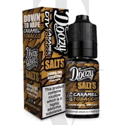 DOOZY VAPE CO CARAMEL TOBACCO NIC SALT E-LIQUID