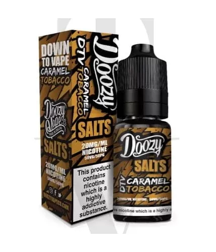 DOOZY VAPE CO CARAMEL TOBACCO NIC SALT E-LIQUID