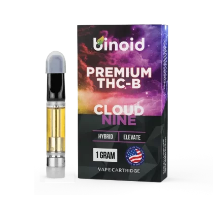 Binoid THC-B Vape Cartridge - Flavor#Cloud Nine>Mountain Temple>Juicy Fruit>Caribbean Breeze (6426EA)