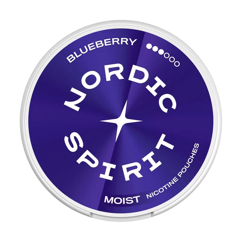 Blueberry Nordic Spirit Nicotine Pouches - 9mg - Vape Product - Image 2