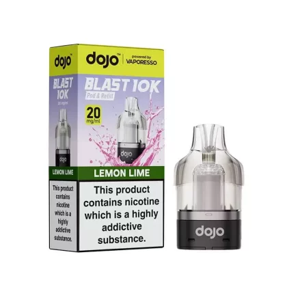 Vaporesso DOJO Blast 10K Lemon Lime Prefilled Pod & Refill - Eliquidsupply