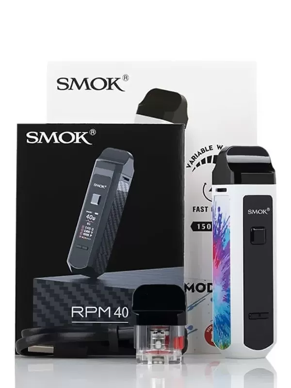SMOK RPM40 Pod Kit - White - Image 3