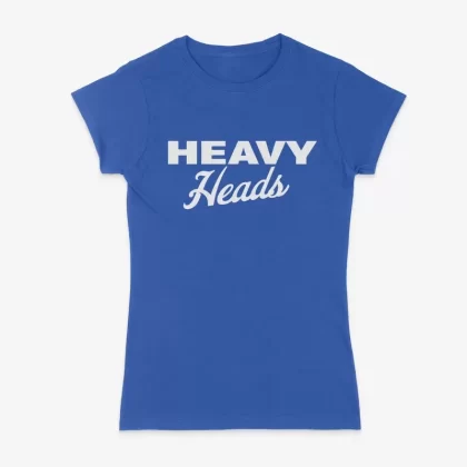 Women’s Stacked Tee (Heather Royal)