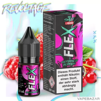 Revoltage Flex – Overdosed Berries - 10mg/ml, 20mg/ml