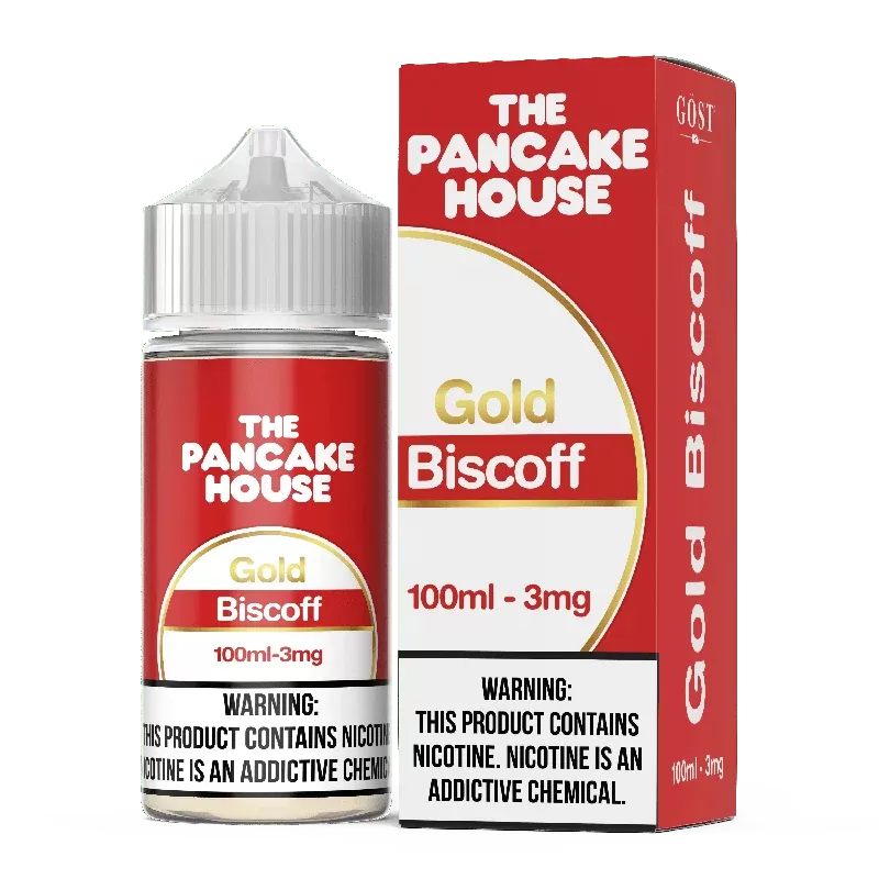 Gold Biscoff – The Pancake House – 100mL
