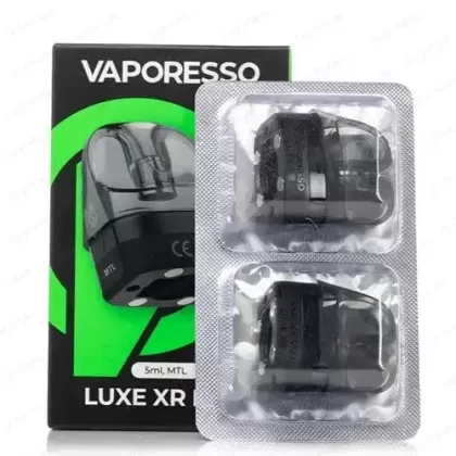 Vaporesso LUXE XR Replacement Pods 2 pack - 5mL DTL 2-Pack, 5mL MTL 2-Pack